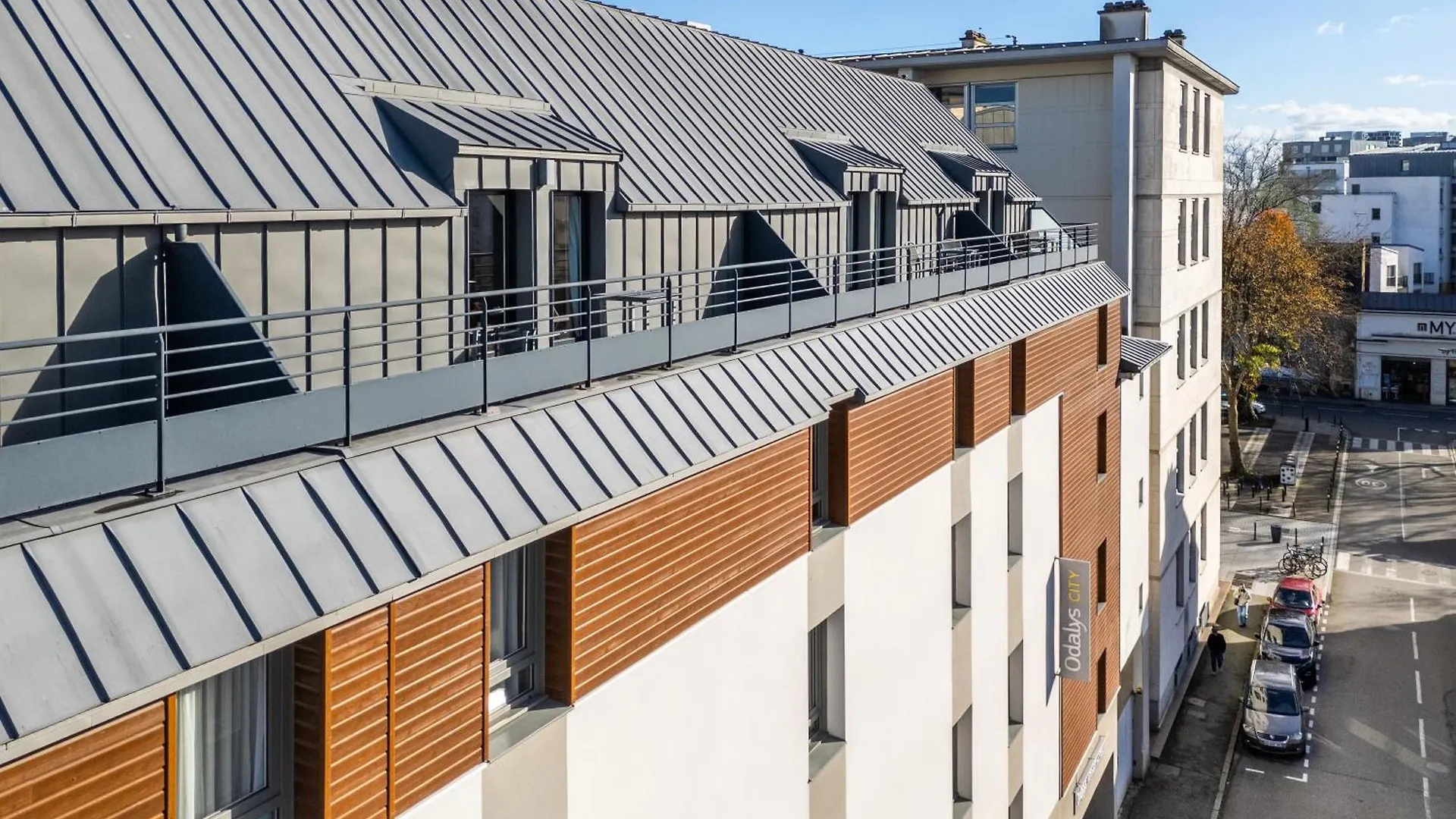 Апарт-отель Appart Hotel Odalys City Rennes Lorgeril
